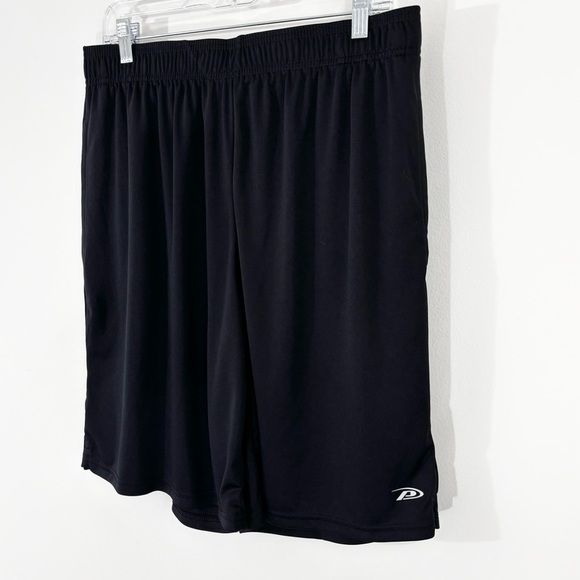 Pro Player Black Athletic Men's Shorts - Picture 2 of 3